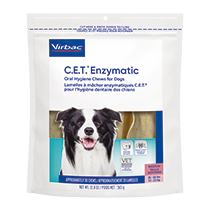 C.E.T. Enzymatic Oral Hygiene Chews for Dogs